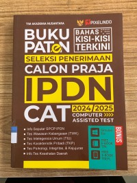 Image of Buku Paten IPDN CAT
