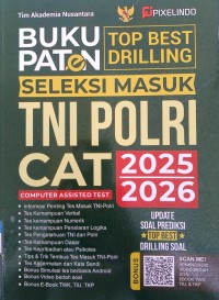 Image of Buku Paten Seleksi Masuk TNI POLRI CAT 2025