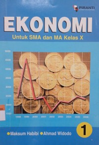 Image of EKONOMI 1  SMA dan MA Kls X