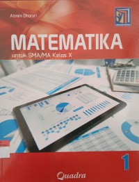 Image of Matematika untuk SMA/MA kelas X Kurikulum Merdeka