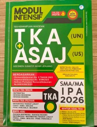 Image of Modul Intensif TKA (UN)+ASAJ(US) SMA/MA IPA 2026