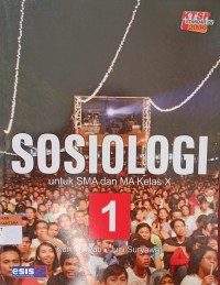 Image of Sosiologi 1 SMA dan MA Kls X KTSP Standar isi 2006